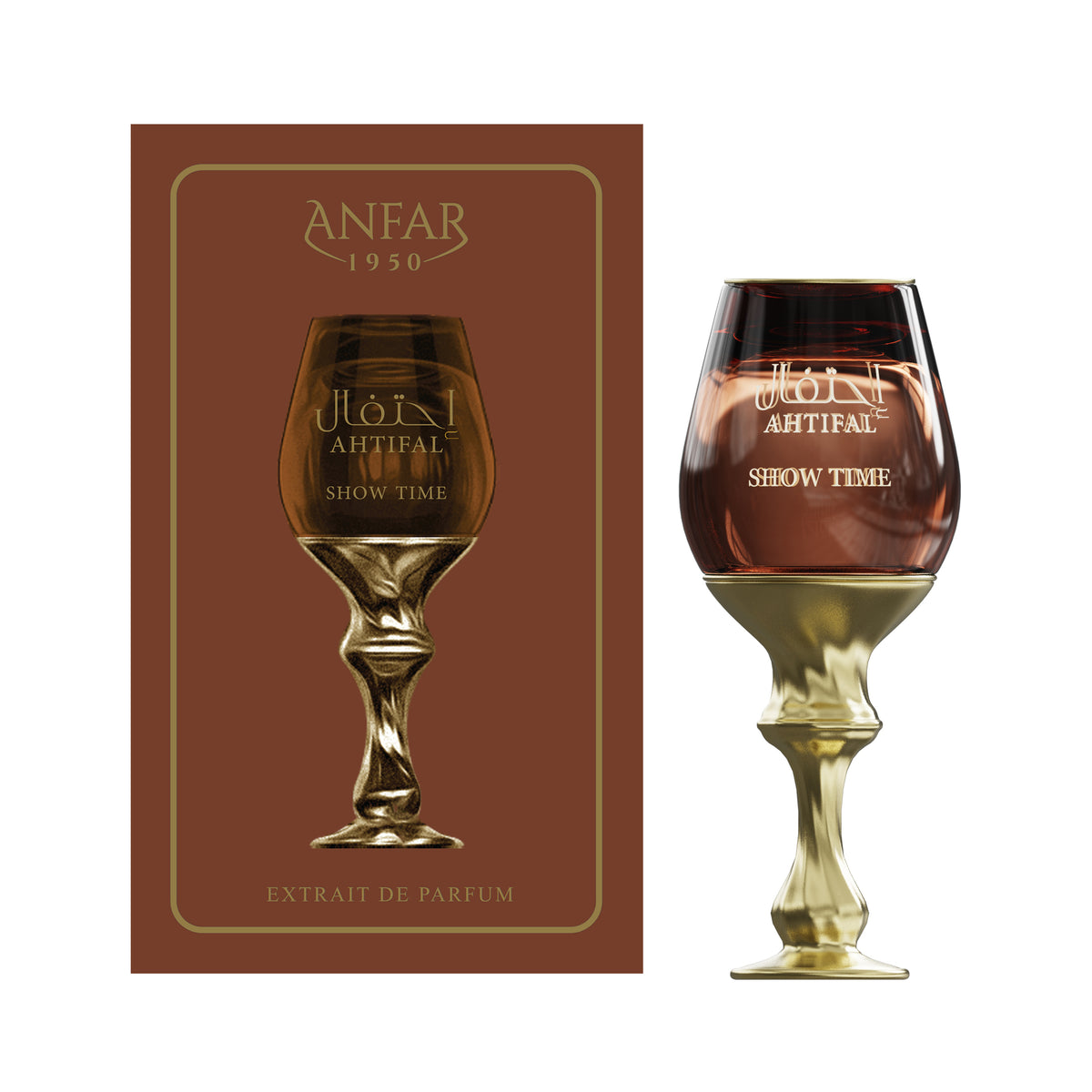 Anfar 1950 Ahtifal Show Time Eau de Parfum 100ml with box