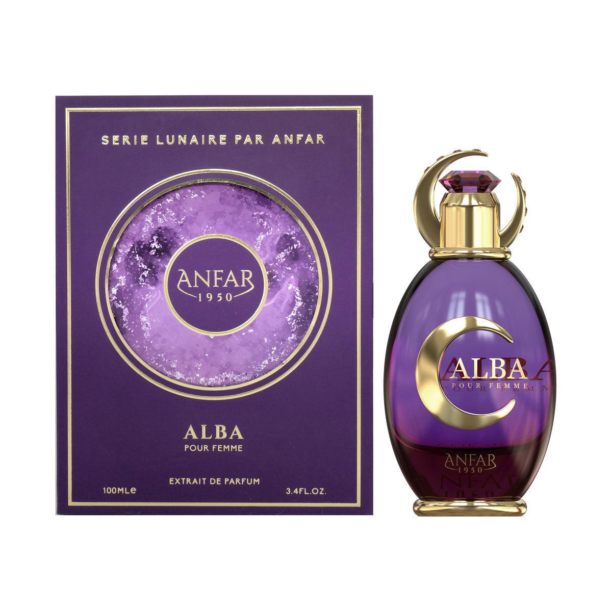 Anfar 1950 Alba Pour Femme Eau de Parfum 100ml with box