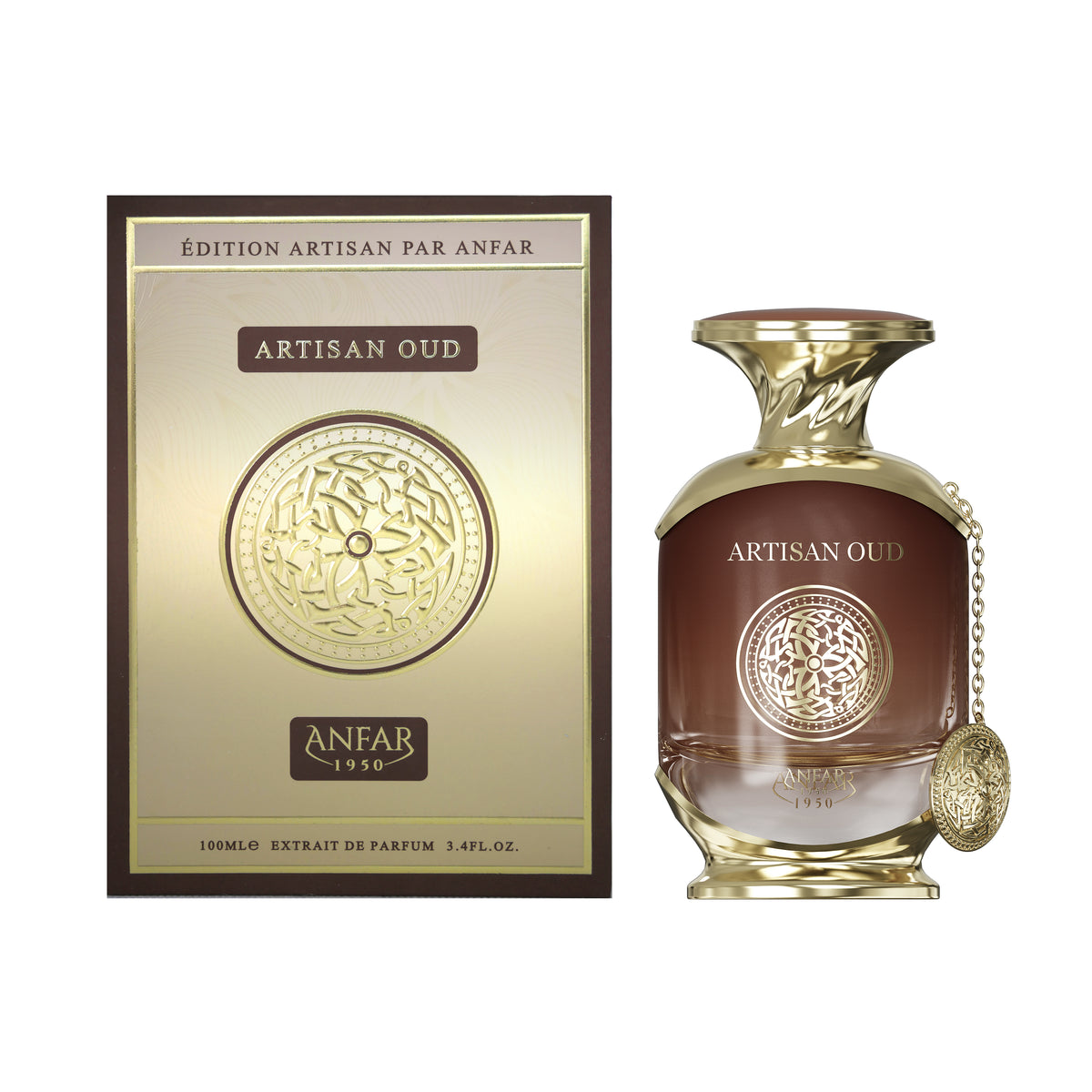 Anfar 1950 Artisan Oud Eau de Parfum 100ml with box