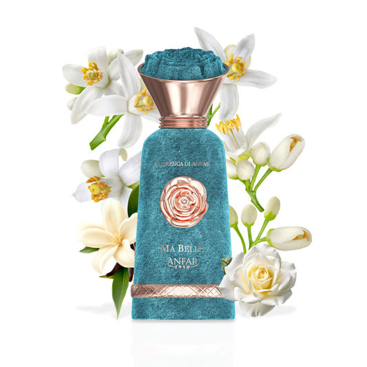 Anfar 1950 Ma Belle Pour Femme bottle with fragrance notes