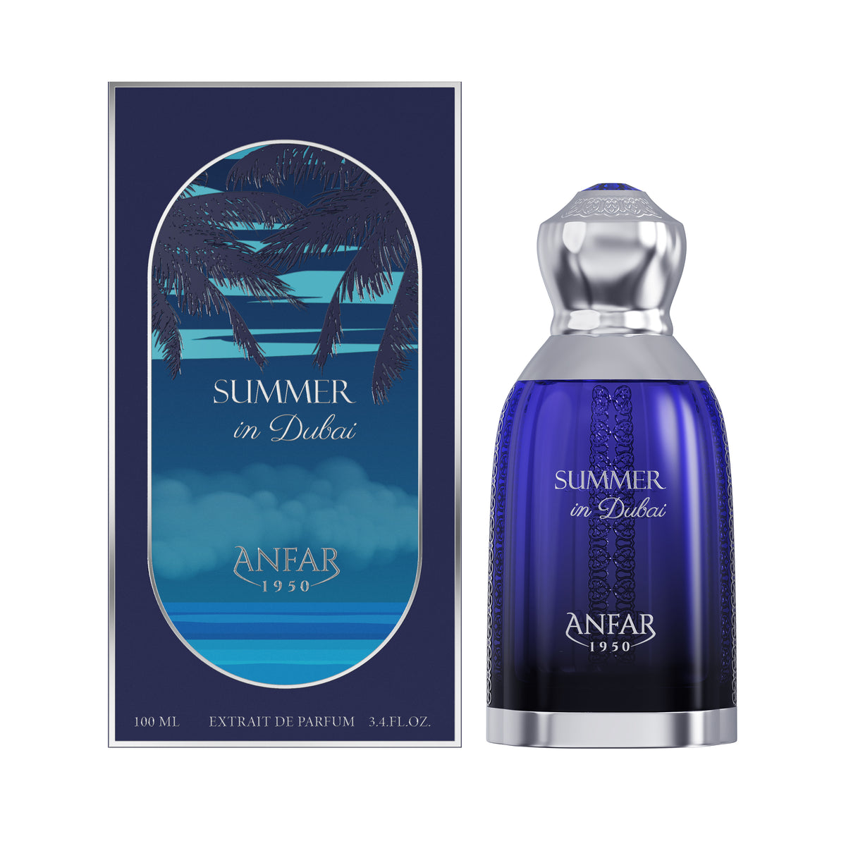 Anfar 1950 Summer in Dubai Eau de Parfum 100ml with box