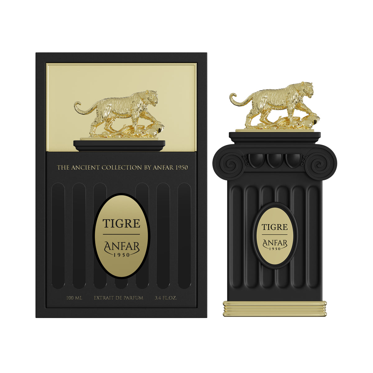 Anfar 1950 Tigre Extrait de Parfum 100ml with box
