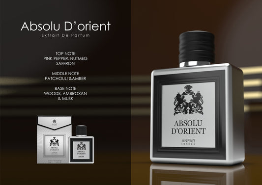 Anfar London Absolu d'Orient Extrait de Parfum fragrance notes: top, heart and base notes
