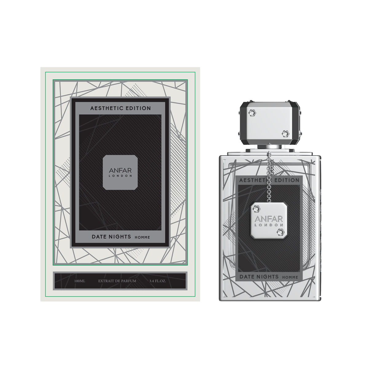 Anfar London Date Nights Homme Extrait de Parfum 100ml with box