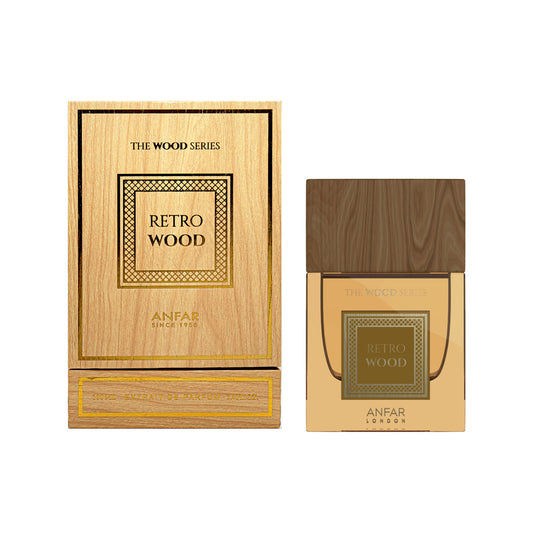 Anfar London Retro Wood Extrait de Parfum 100ml with box