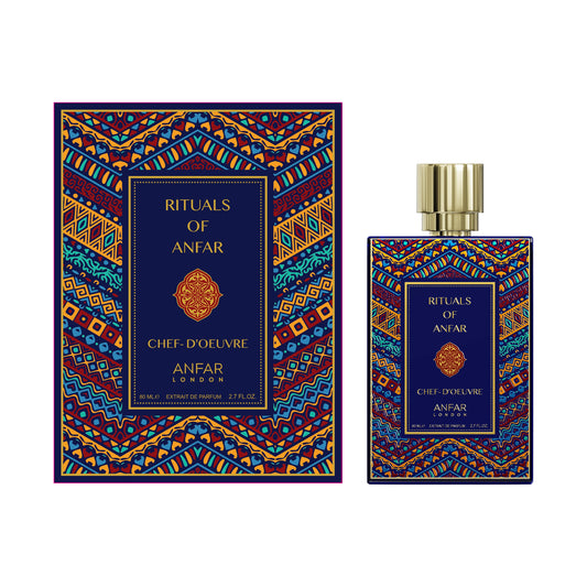 Anfar London Rituals of Anfar Chef-d'Oeuvre Extrait de Parfum 80ml with box