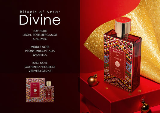 Anfar London Rituals of Anfar Divine Extrait de Parfum fragrance notes: top, heart and base notes