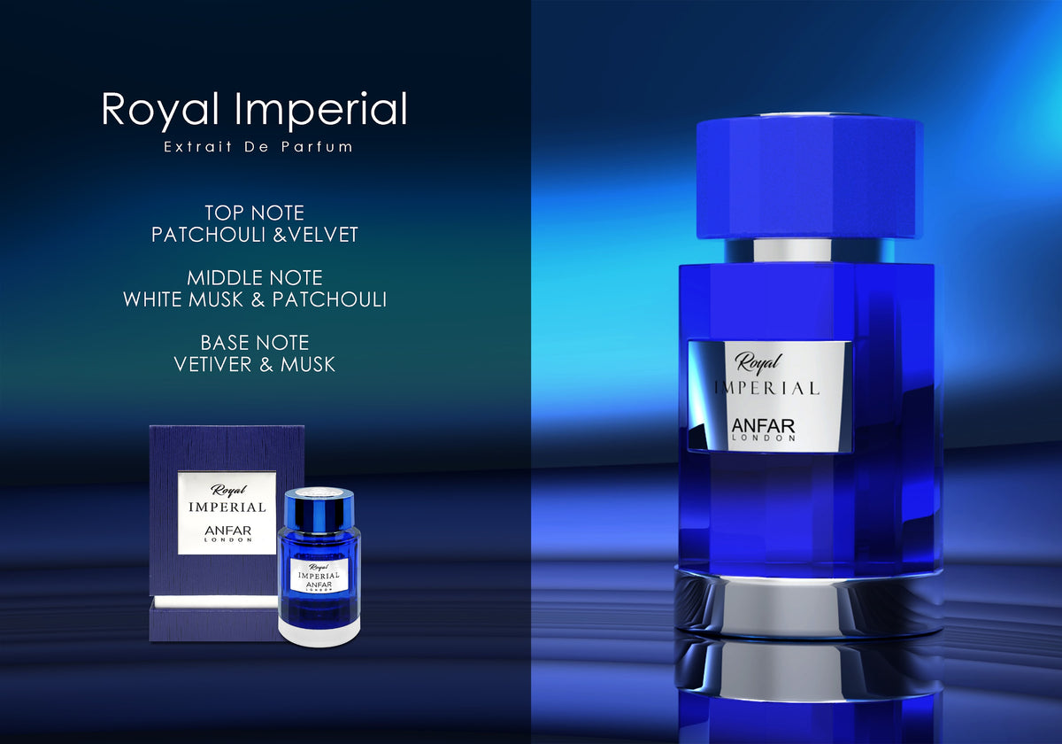 Anfar London Royal Imperial Extrait de Parfum fragrance notes: top, heart and base notes