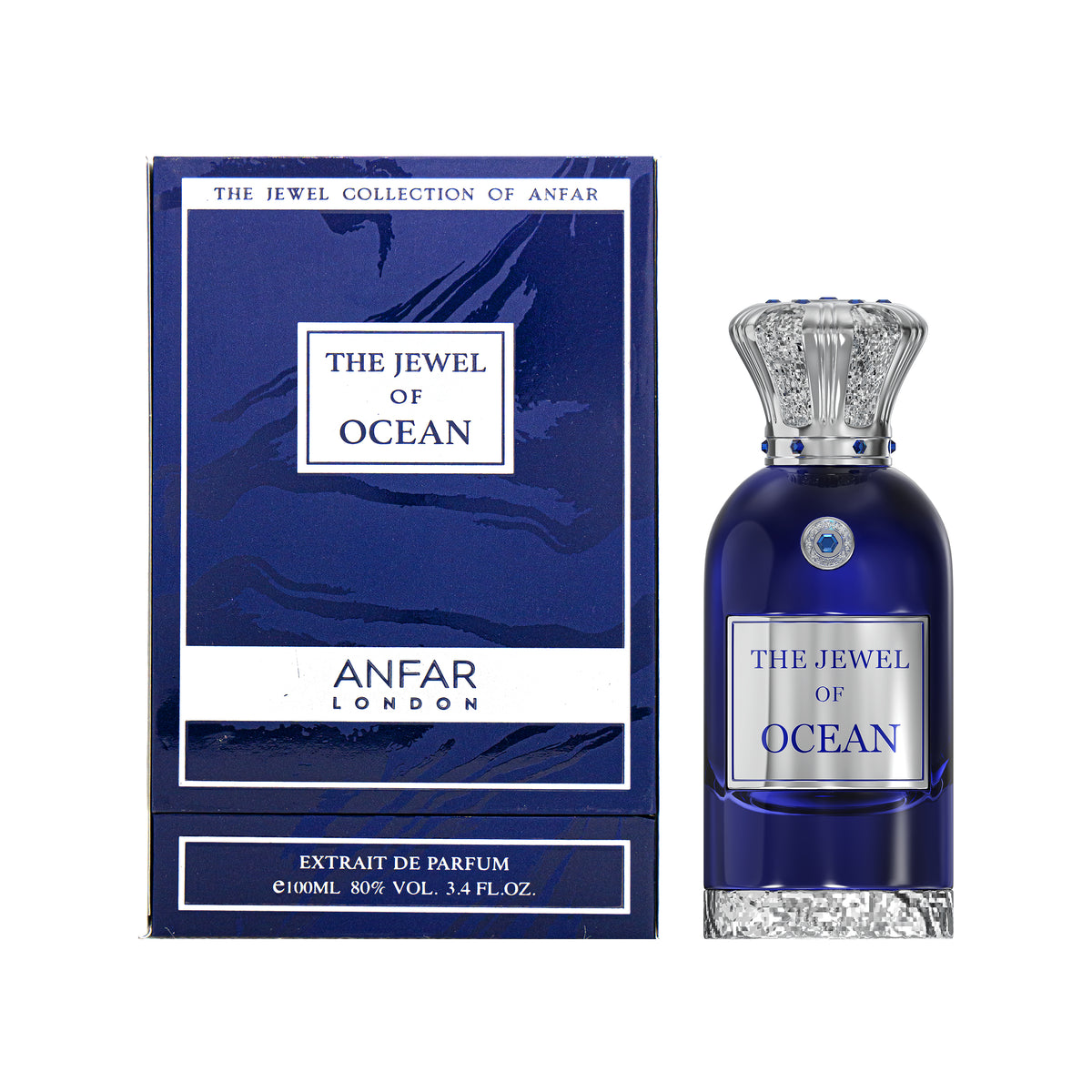 Anfar London The Jewel of Ocean Extrait de Parfum 100ml with box